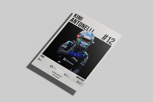 Plakát Kimi Antonelli – Driver Edition 2.0