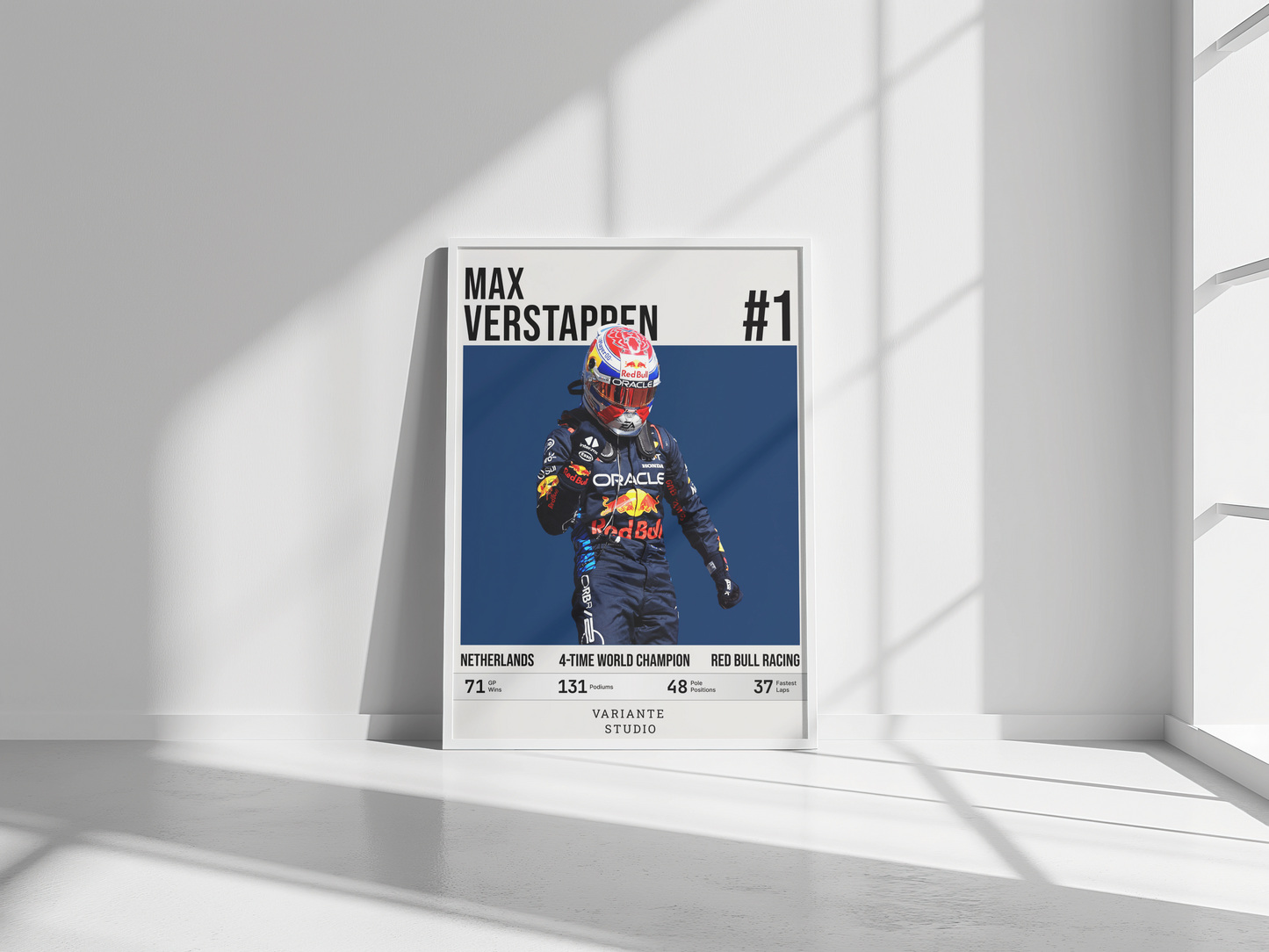 Plakat Verstappen #1 - Driver Edition 2.0