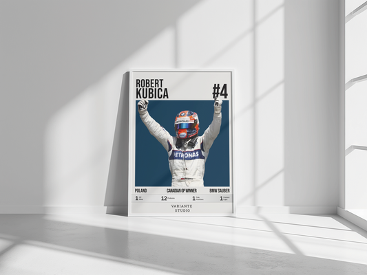 Plakat Robert Kubica - Driver Edition 2.0