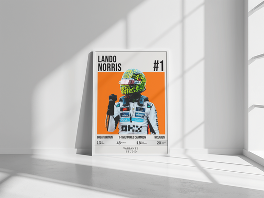 Plakat Lando Norris - Driver Edition 2.0